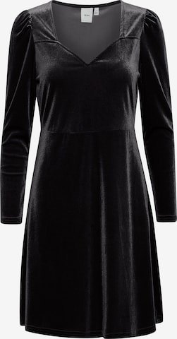 ICHI Dress in Black: front