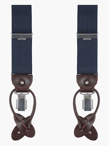 Profuomo Suspenders in Blue