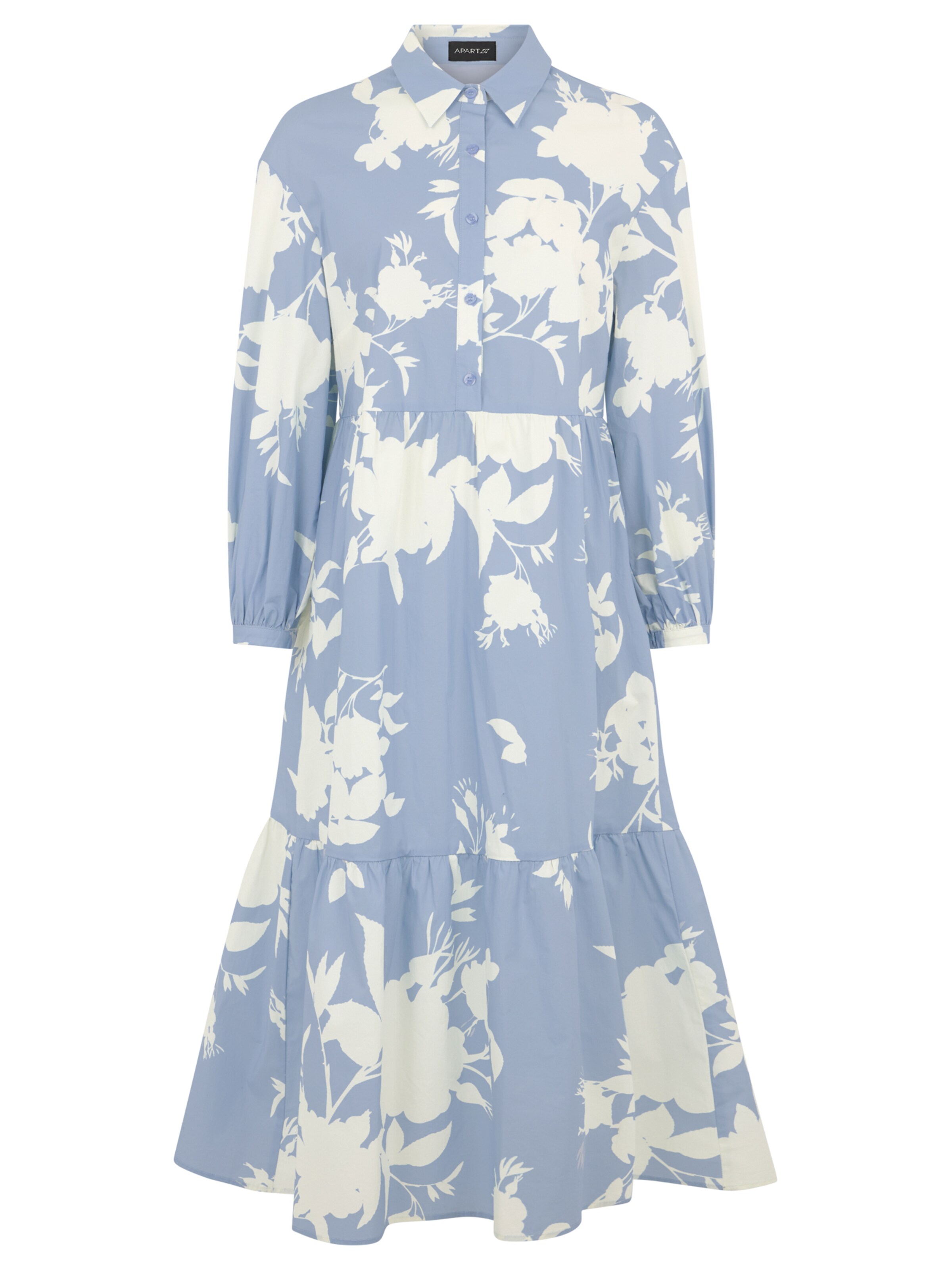 APART Dress in Light blue / White, Item view