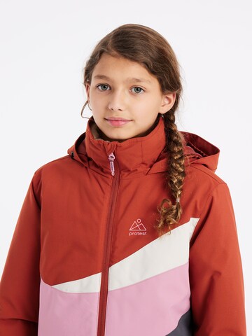 PROTEST Sportjacke 'PRTCOOT JR'‌‌‌‌‌‌‌‌‌‌ in Rot