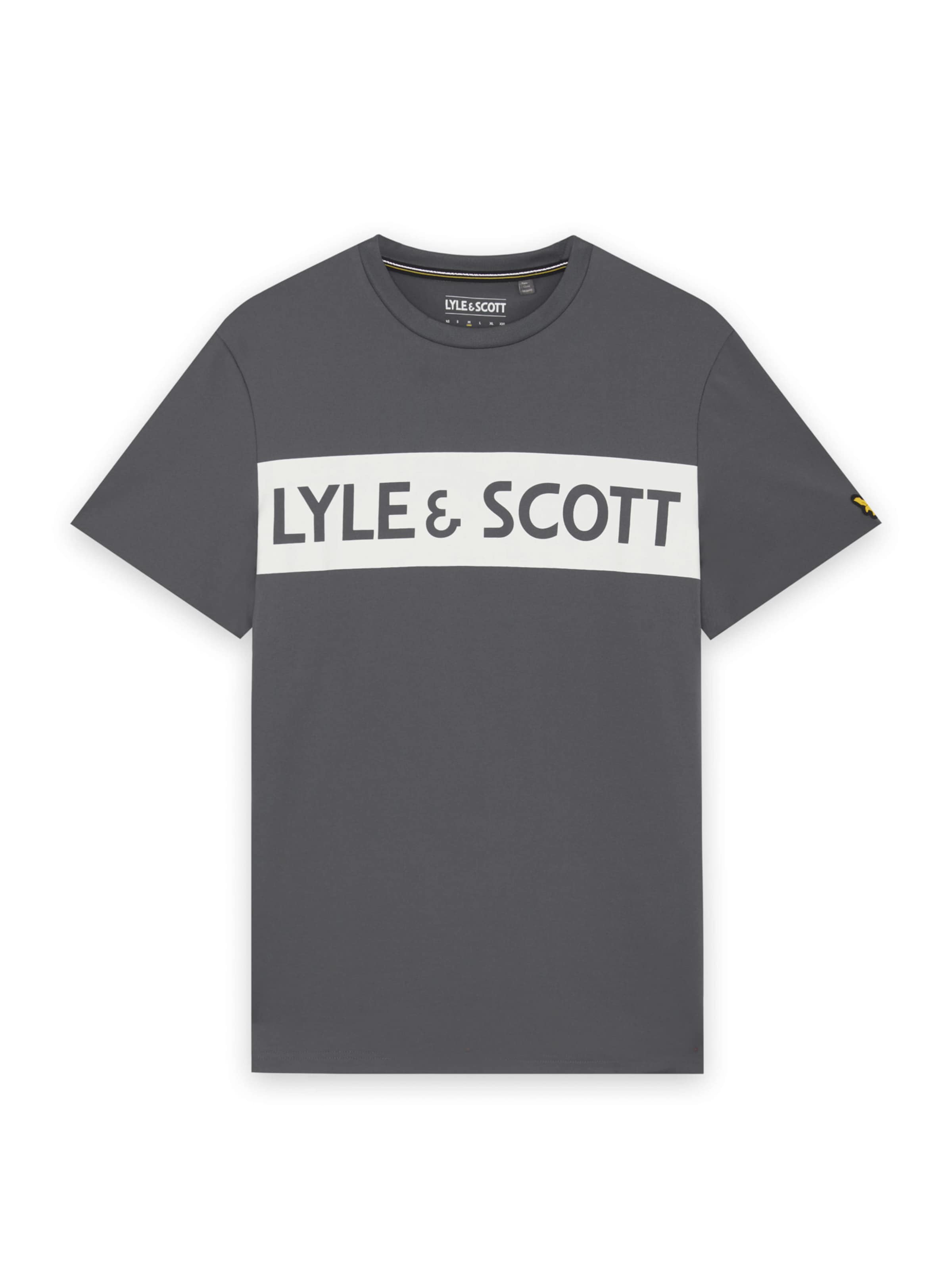 Lyle & Scott Shirt in Grijs: voorkant