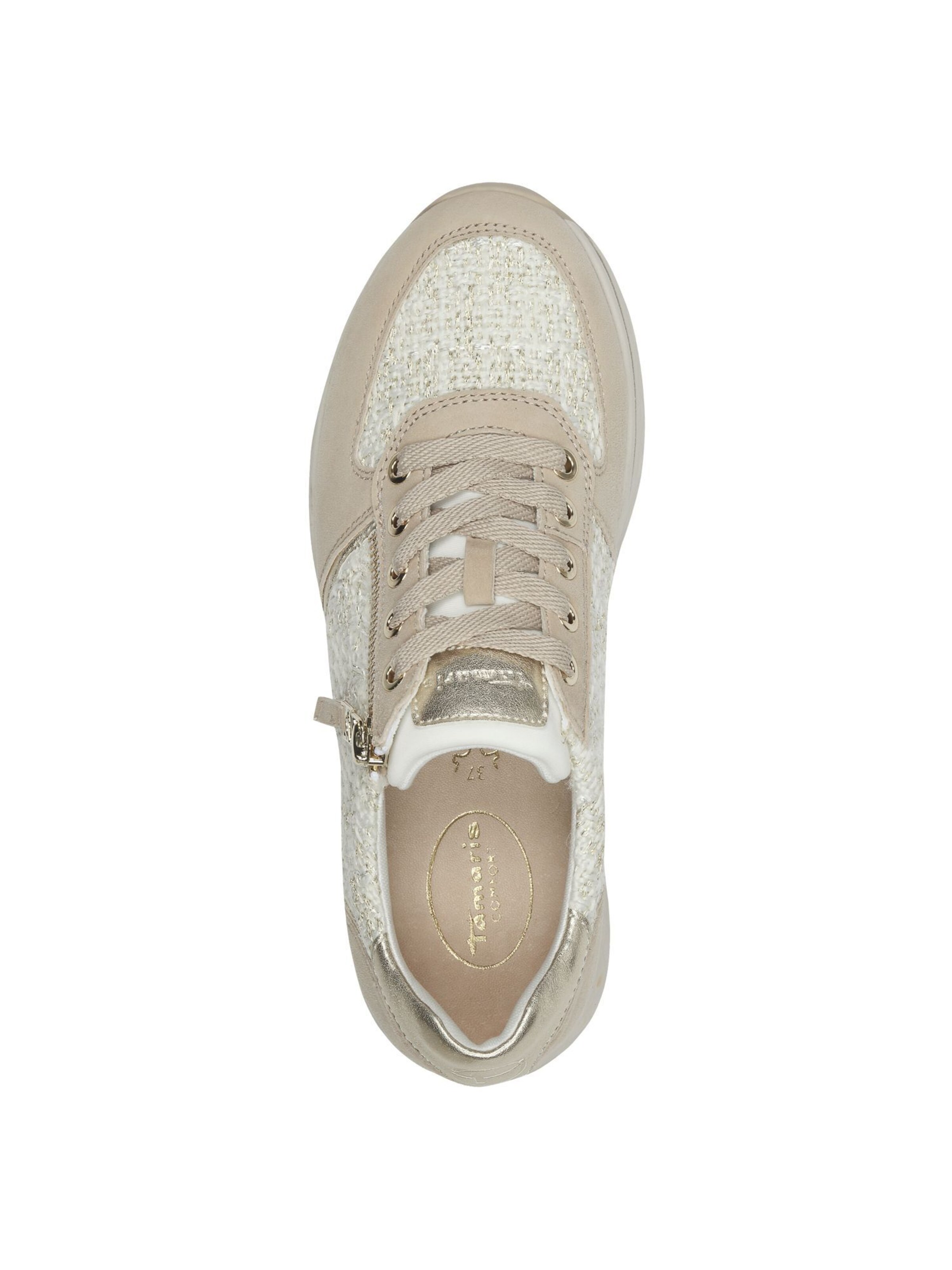 Baskets basses Tamaris en beige