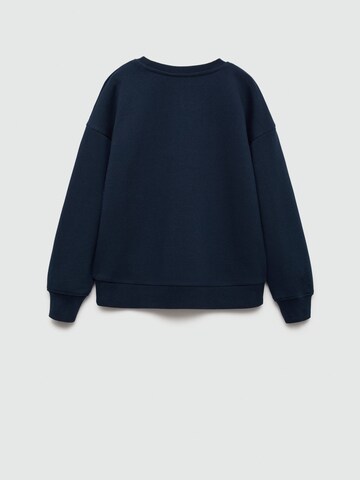 MANGO KIDS Sweatshirt 'DUBLINI' in Blue