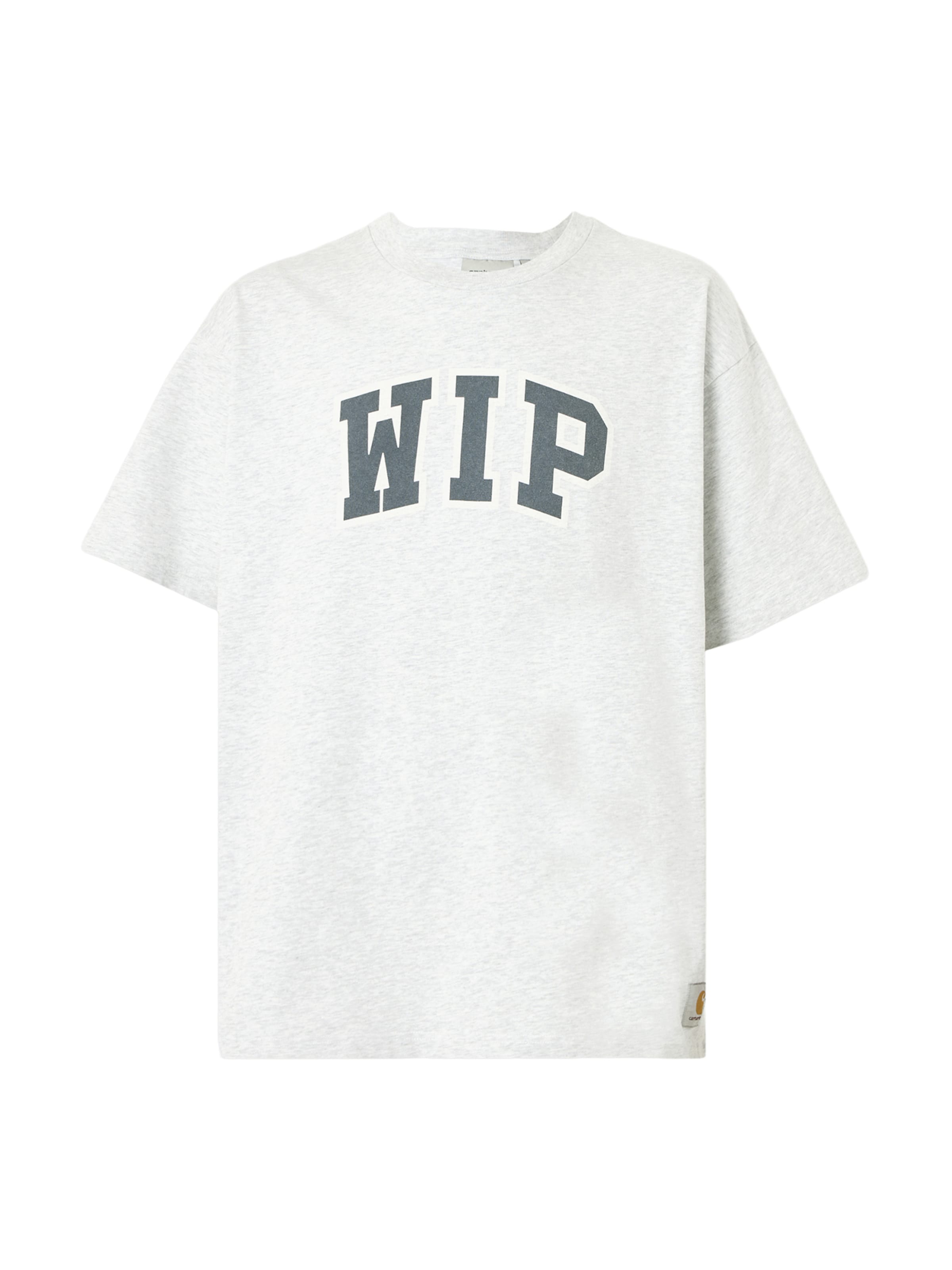 T-Shirt Carhartt WIP en gris : devant