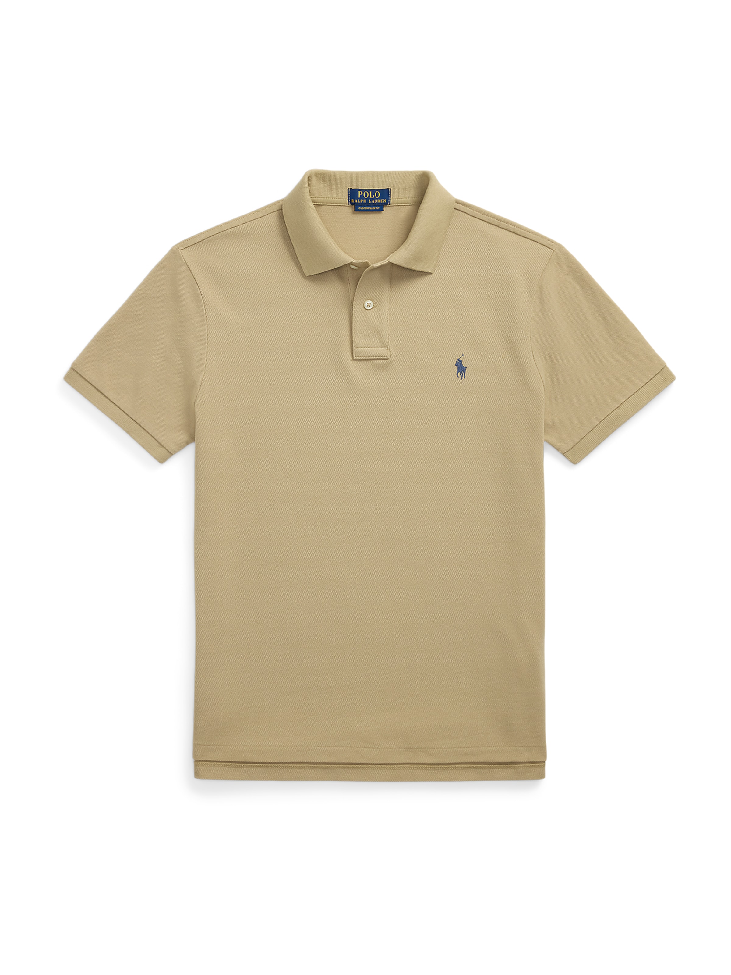 T-Shirt Polo Ralph Lauren en beige : devant