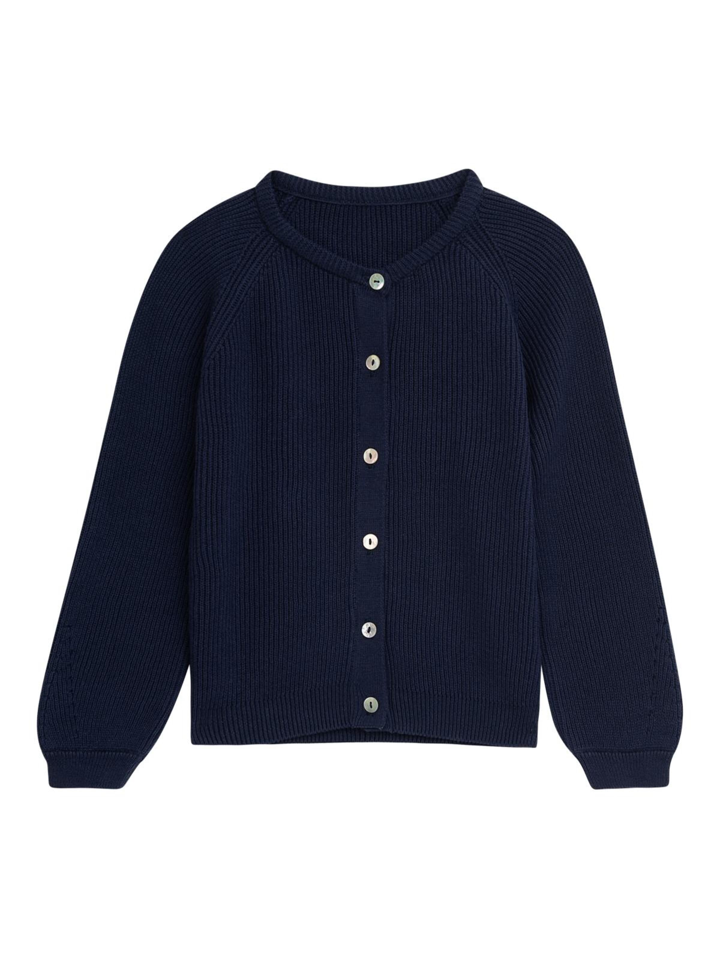 Danamade Strickjacke 'DYARA'‌‌‌ in Blau: Vorderseite