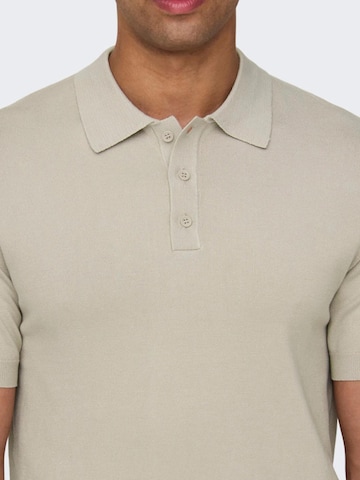 Pull-over Only & Sons en beige