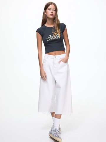 Pull&Bear T-Shirt in Schwarz