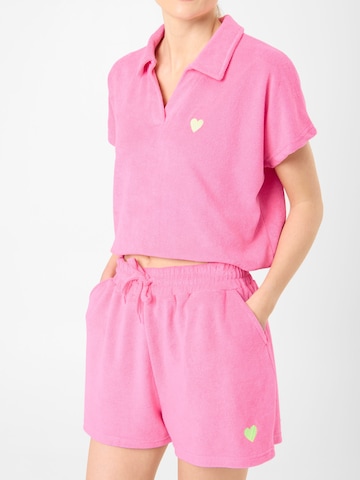 Regular Pantalon CODELLO en rose : devant