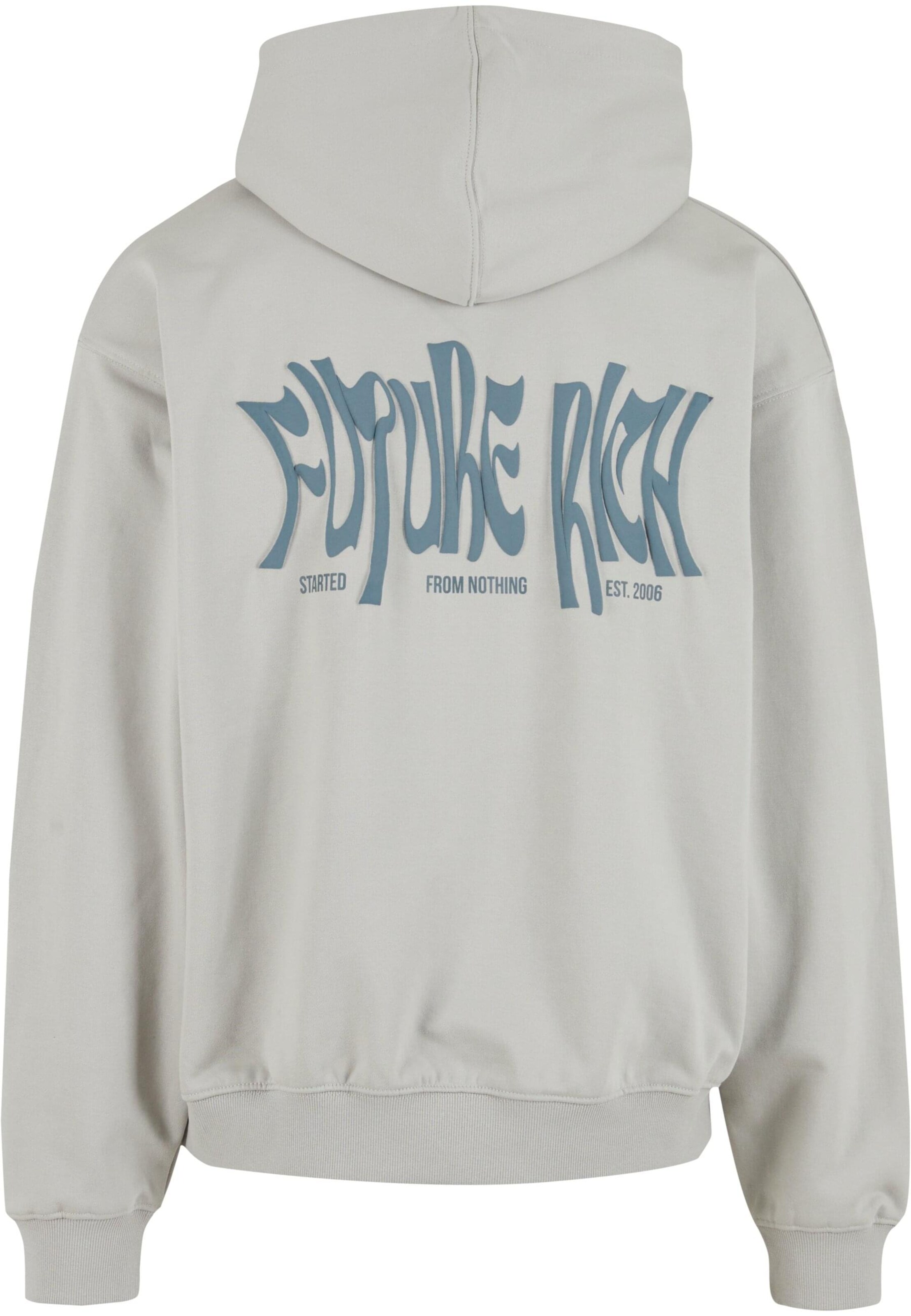 Felpa 'Future Rich' di DEF in grigio