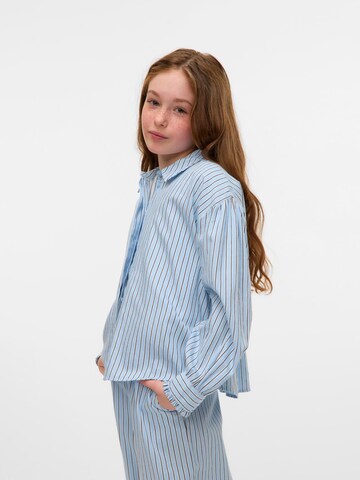 Vero Moda Girl Blouse 'VMPinnys' in Blue: front