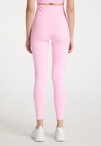 myMo ATHLSR Skinny Sporthose in Pink