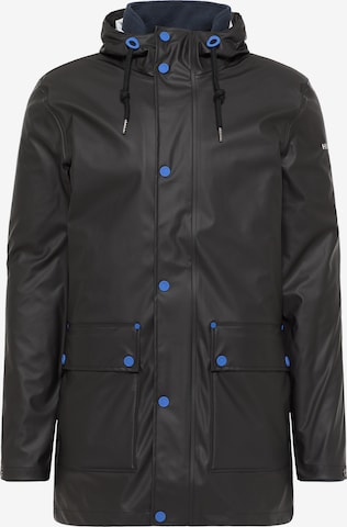 HOMEBASE Between-season jacket in Black: front