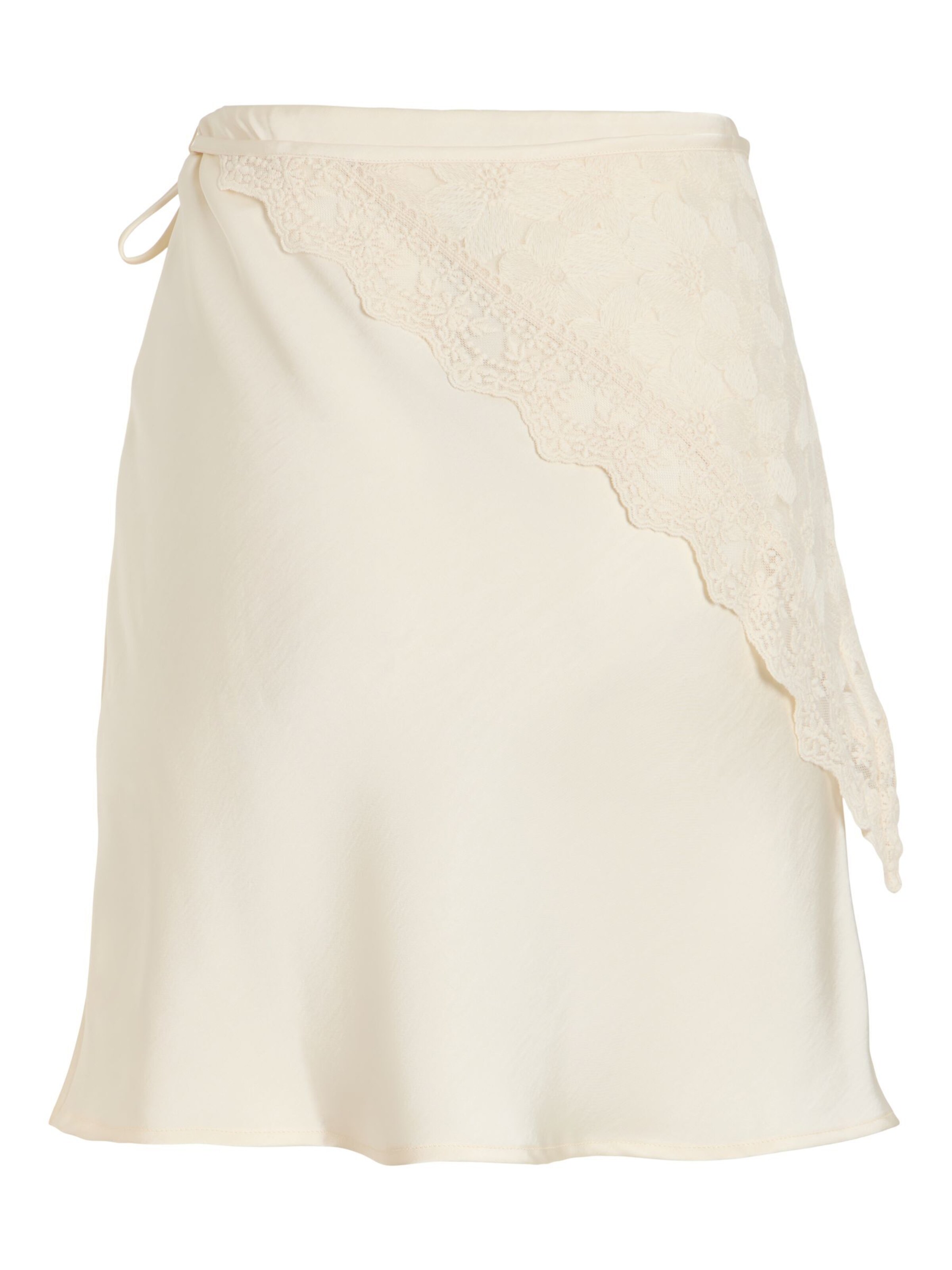 VILA Nederdel i beige