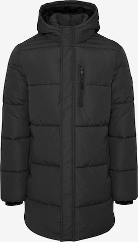 Threadbare Mantel 'Strike' in Schwarz: Vorderseite