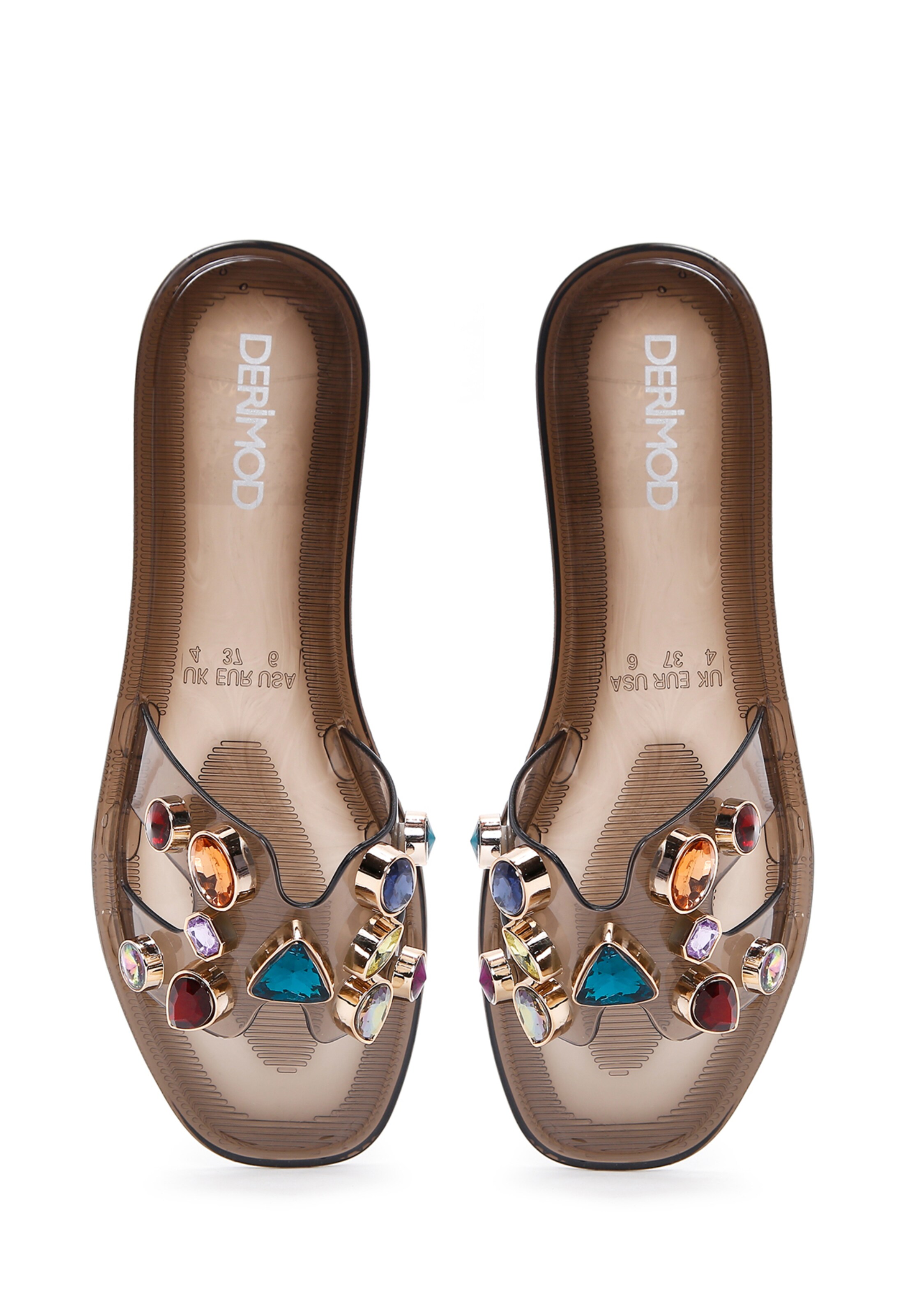 Derimod Pantolette in Transparent