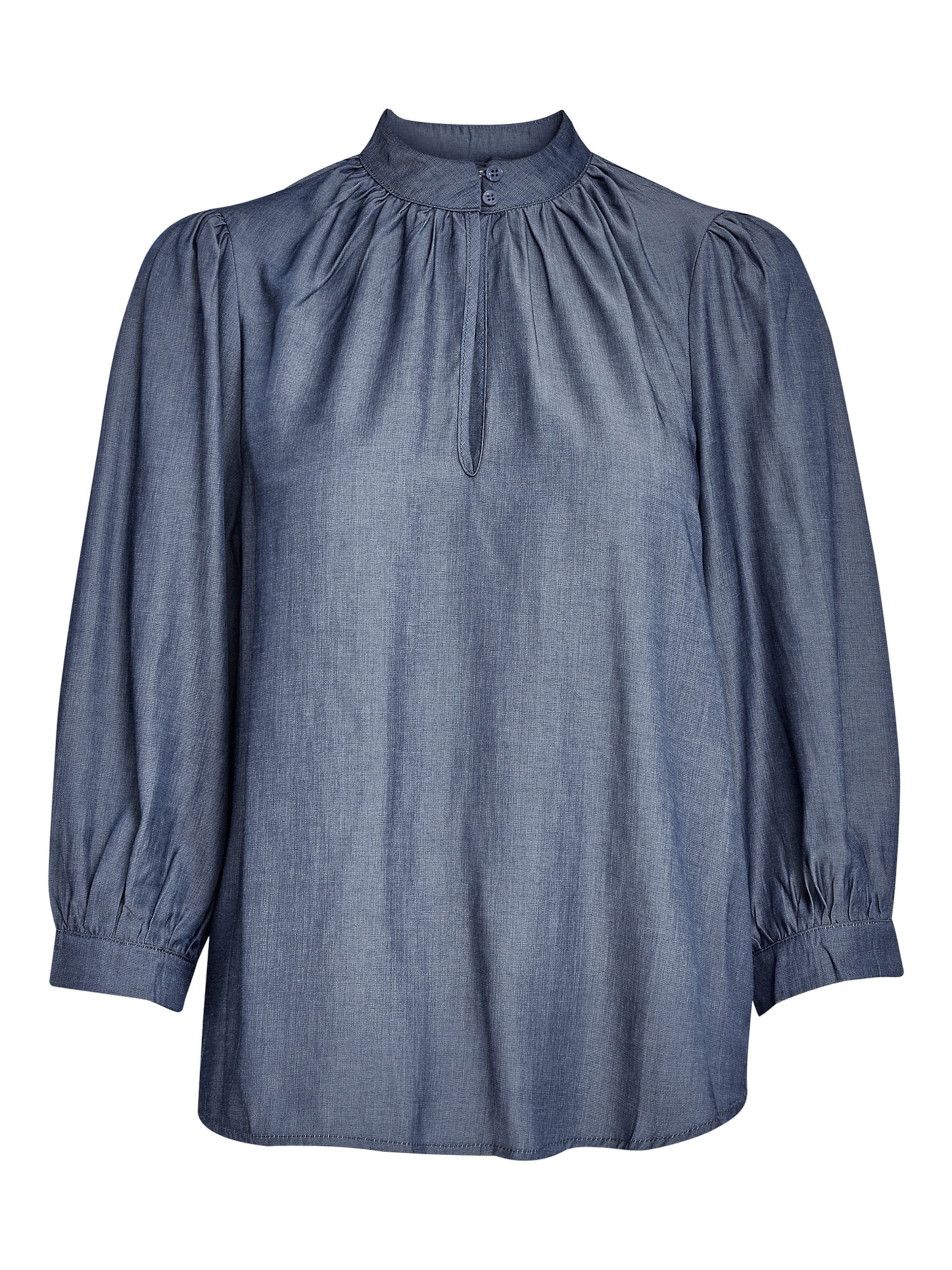 minus Bluzka 'Kelsy' w kolorze niebieski: przód