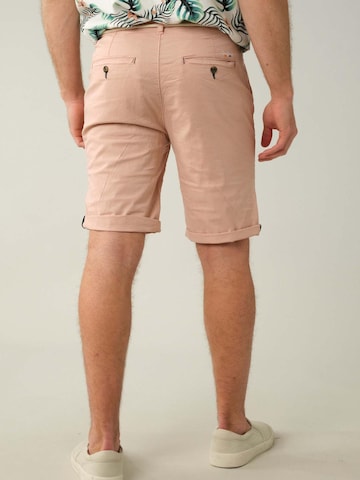 Coupe slim Pantalon 'KARMA' Deeluxe en orange