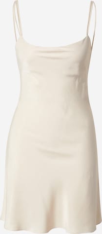 GLAMOROUS Summer Dress in Beige: front