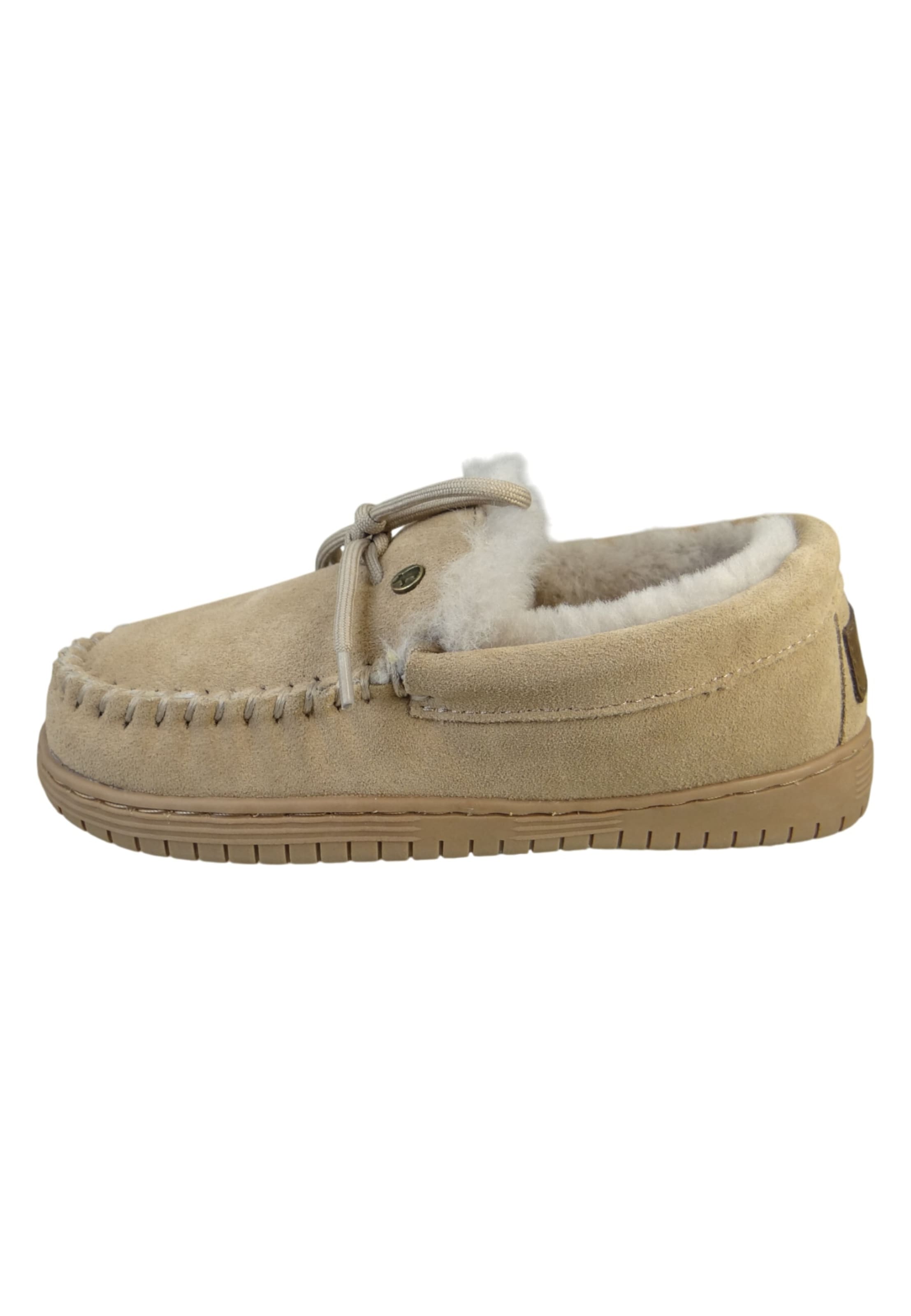 Warmbat Mokassin 'Koala' in Grau