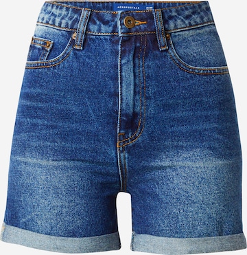 AÉROPOSTALEregular Traperice - plava boja: prednji dio