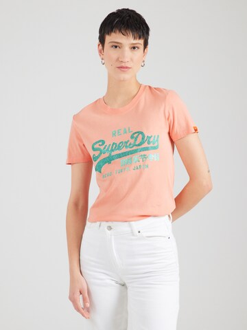 Superdry Shirt in Orange: front