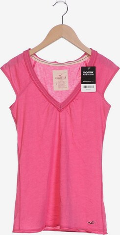 HOLLISTER T-Shirt S in Pink: predná strana