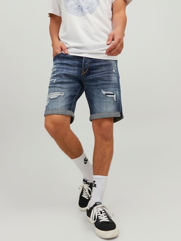 JACK & JONES Regular Jeans 'Rick Blair' in Blauw: voorkant