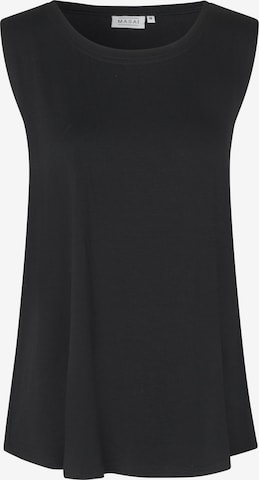Masai Bluse 'Elisa' in Schwarz: Vorderseite