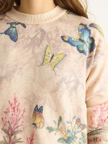 Pull-over Bianco Lucci en beige