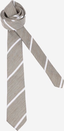 BURTON MENSWEAR LONDON Kravata '1904' - béžová melírovaná / biela, Produkt