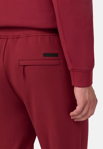 Coupe slim Pantalon Boggi Milano en rouge