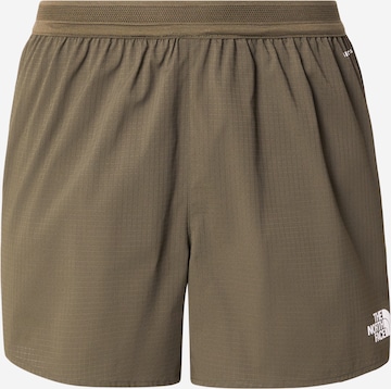 žalia THE NORTH FACE Standartinis Sportinės kelnės 'SUNRISER': priekis