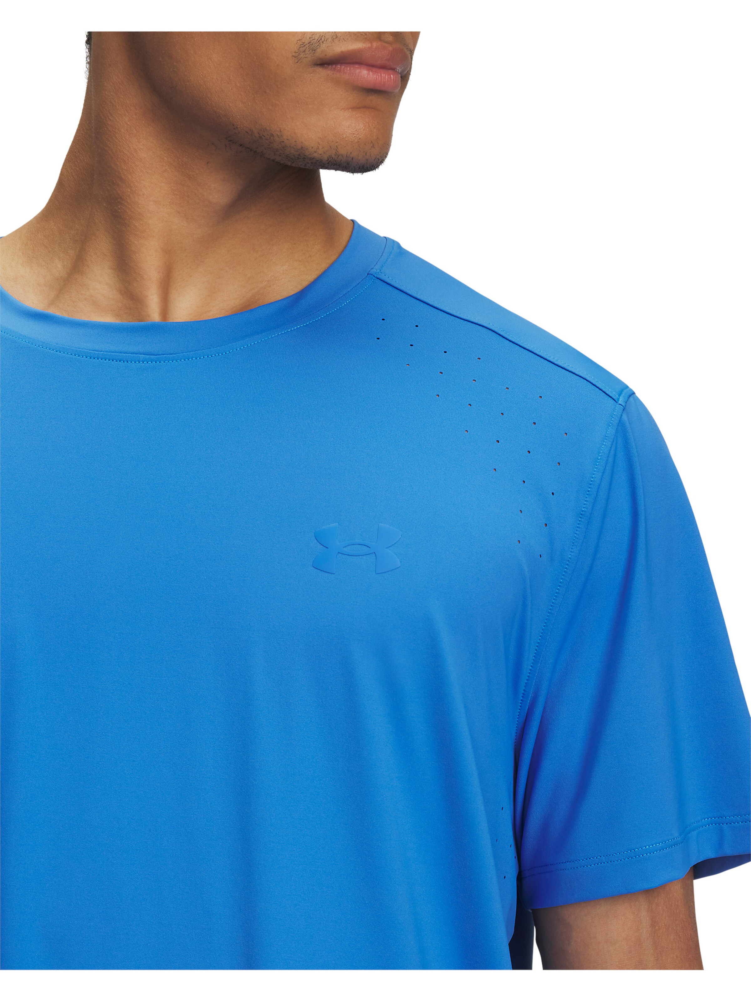 UNDER ARMOUR Performance Shirt 'Launch Elite' in Blue