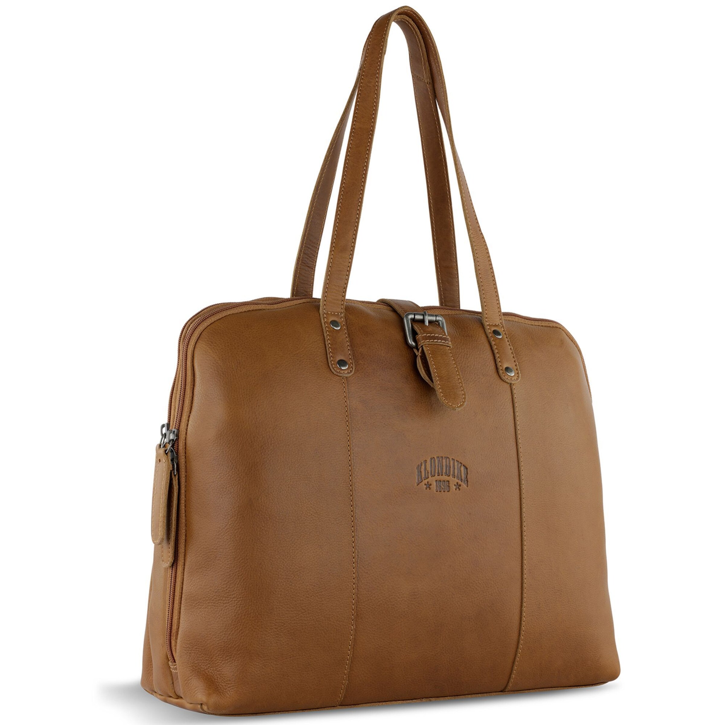 Porte-documents 'Gold Charles' KLONDIKE 1896 en marron