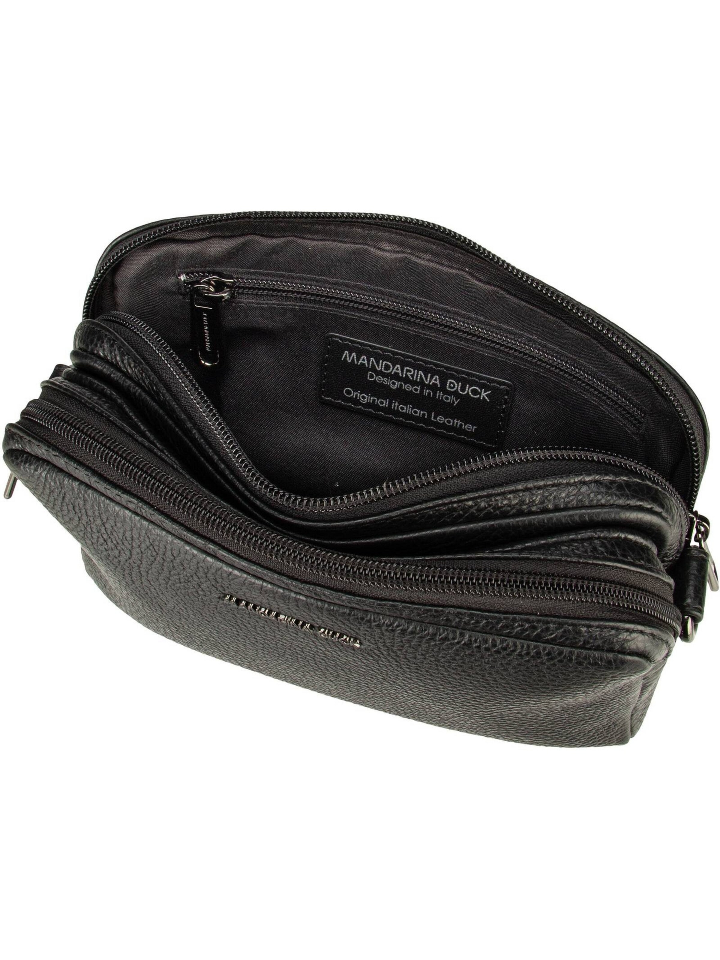 MANDARINA DUCK Umhängetasche 'Mellow' in Schwarz