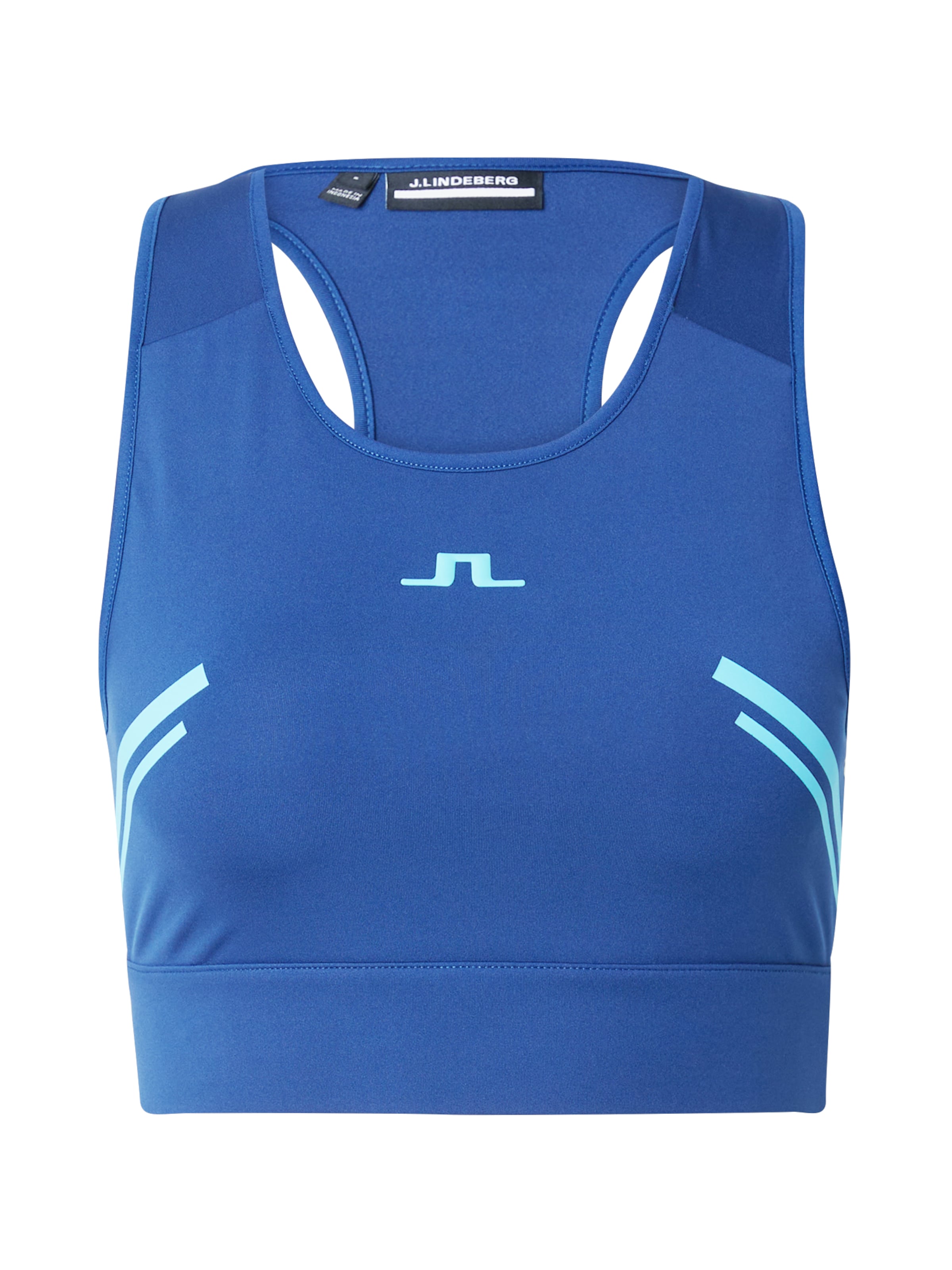 J.Lindeberg - Bustier Sujetador deportivo 'Calista' en azul: frente