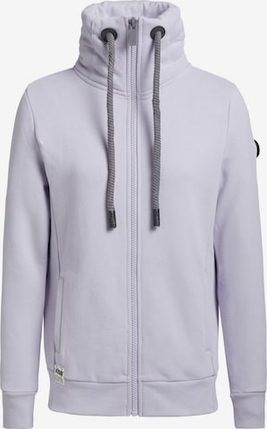 khujo Sweat jacket 'Totsta' in Purple: front