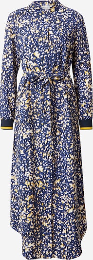 PULZ Jeans Shirt dress 'METTE' in Blue / Yellow / White, Item view