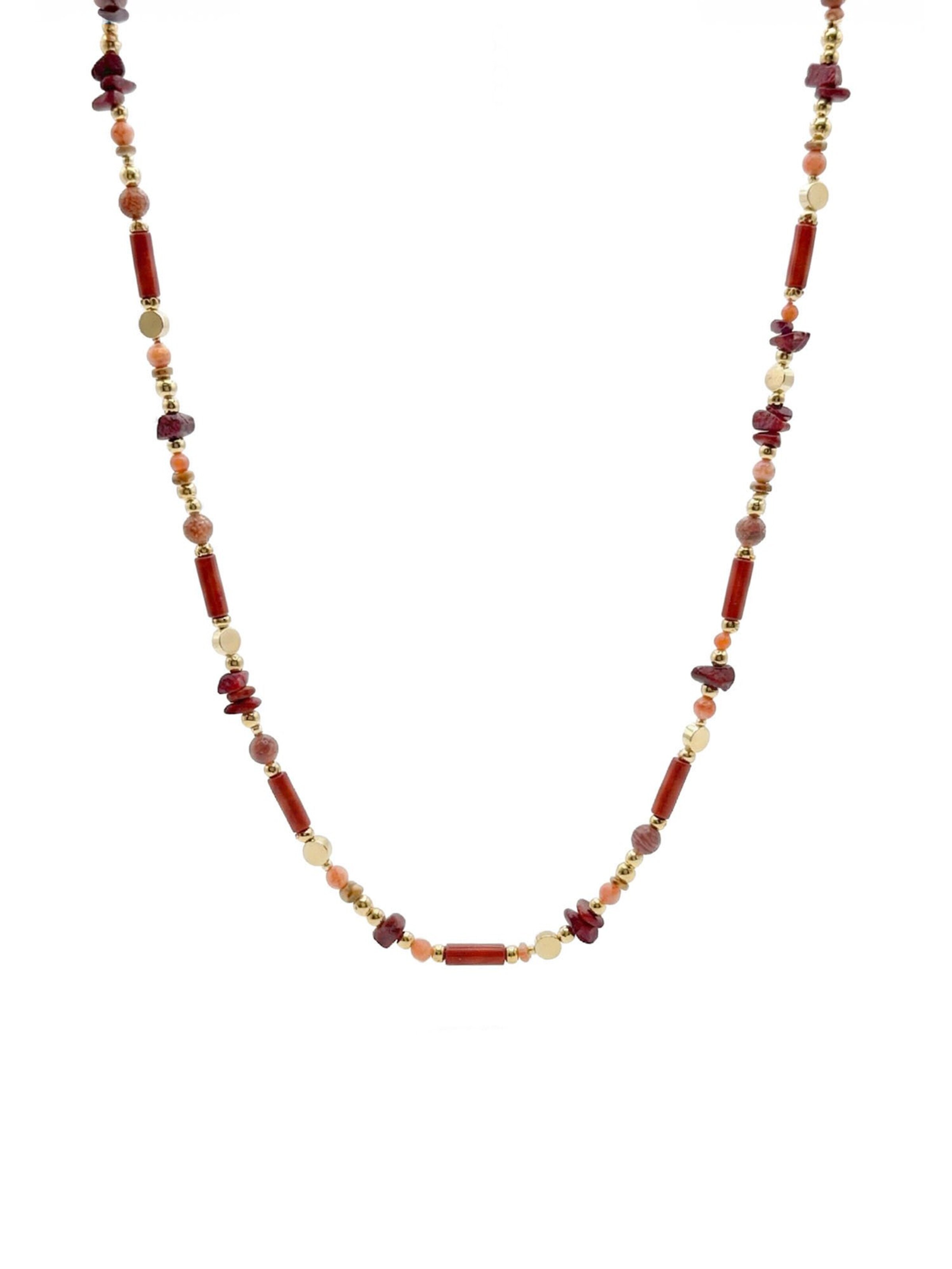 Nemomatheo Necklace 'Fire Dance' in Mixed colors