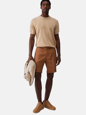 Liu Jo Regular Chino trousers 'BERM JOGGLINO' in Brown