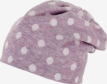 STERNTALER Beanie in Purple: front