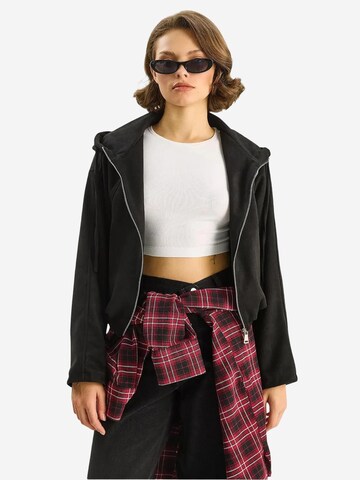 Veste mi-saison Bianco Lucci en noir