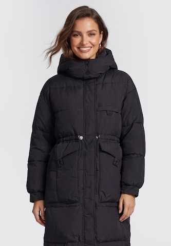 faina - Abrigo de invierno en negro