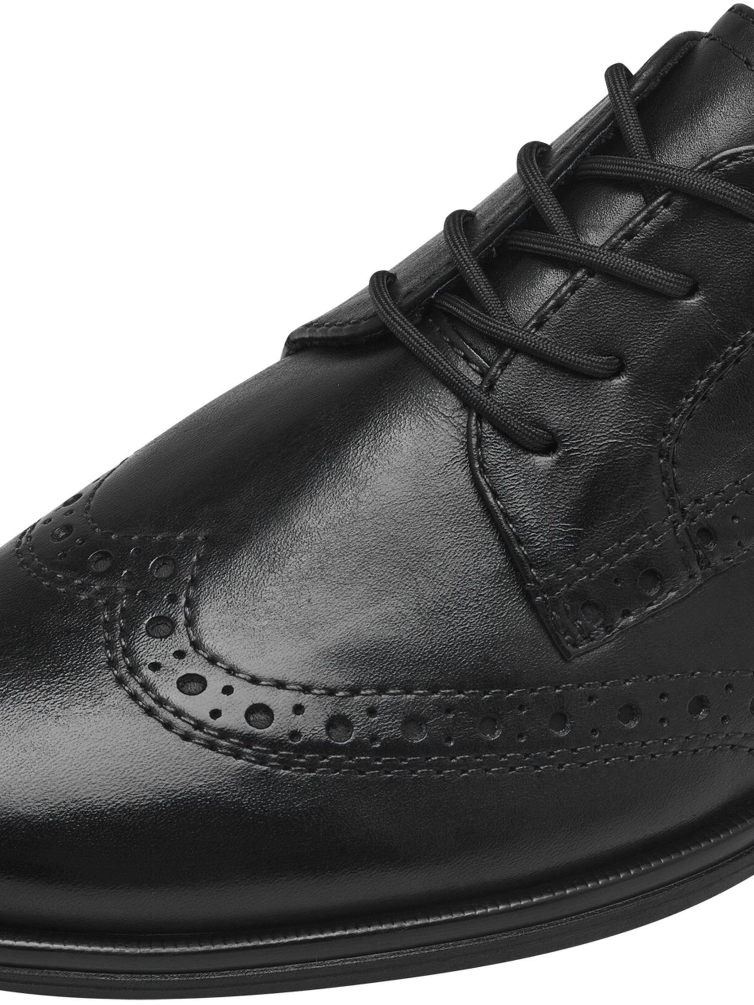 Chaussure à lacets Tamaris en noir