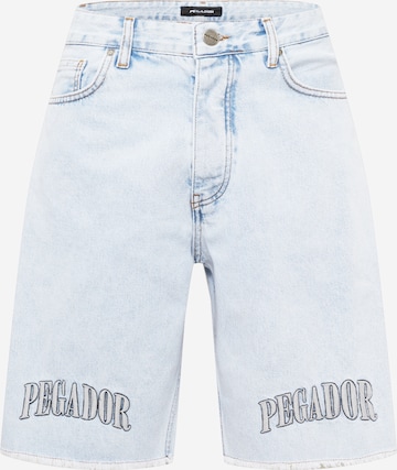 Pegador Regular Shorts 'Burton' in Blau: predná strana