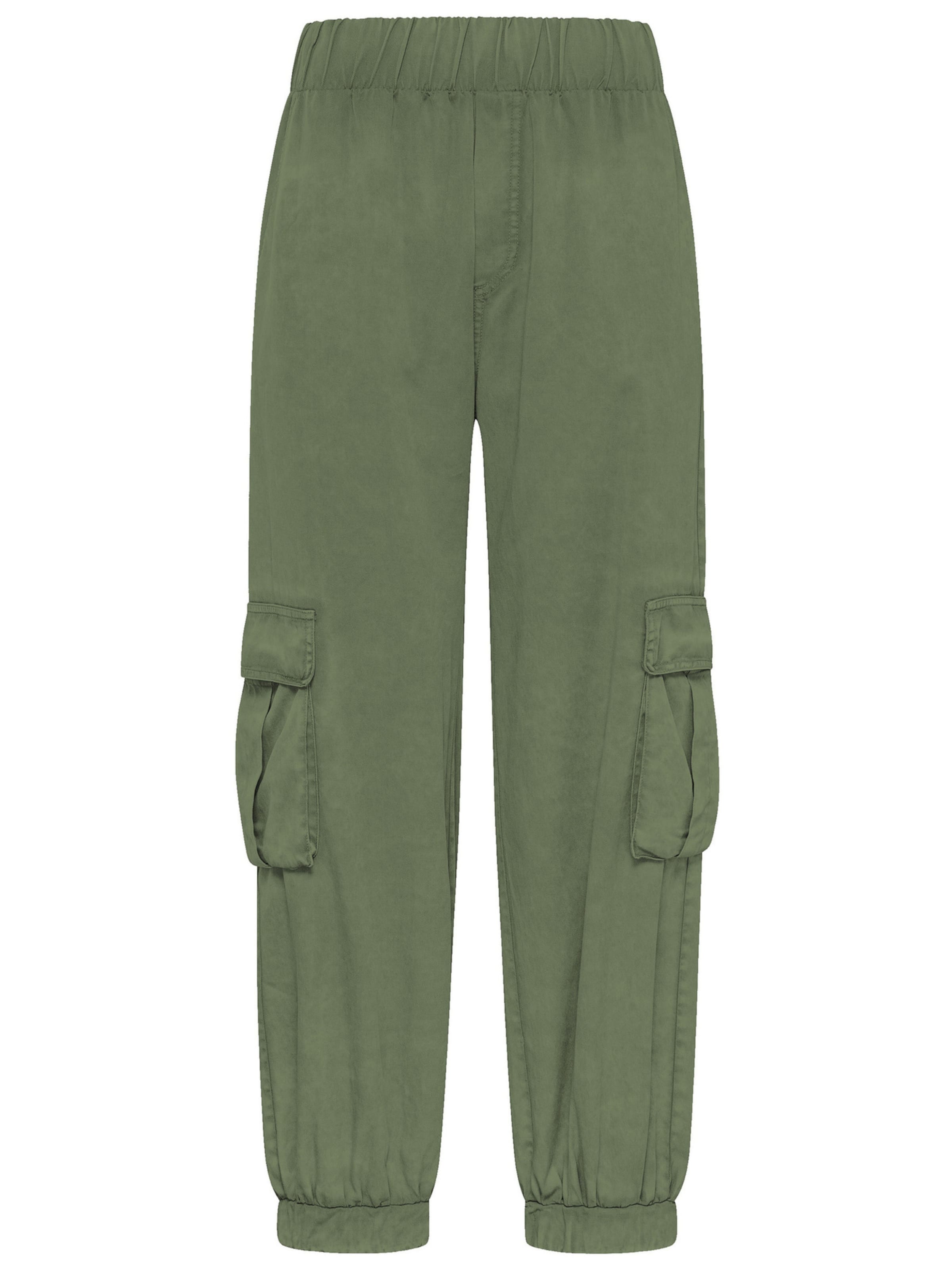 Tapered Pantaloni cargo di DEHA in verde: frontale