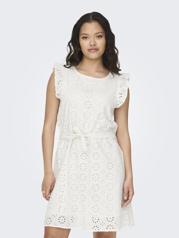 JDY Dress in White: front