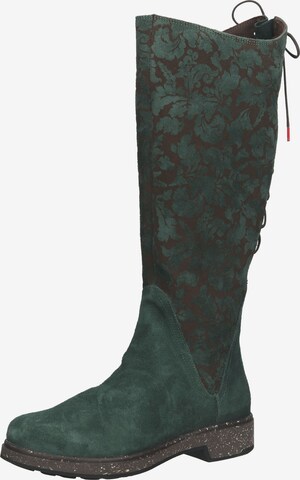 THINK! Boots in Green: front