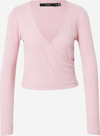 VERO MODA Sweater 'Sheila' in Pink: front